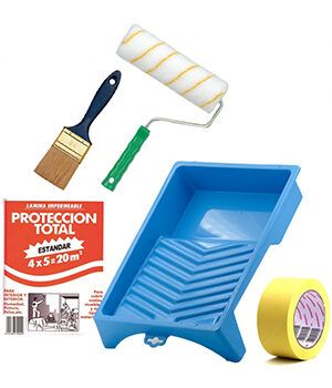 Kit accesorios pintura paredes