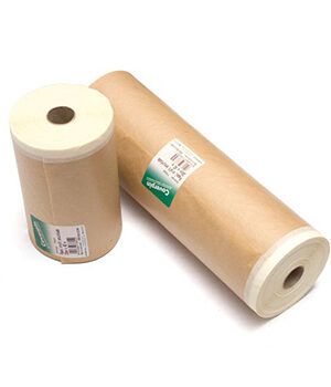 Papel kraft con cinta