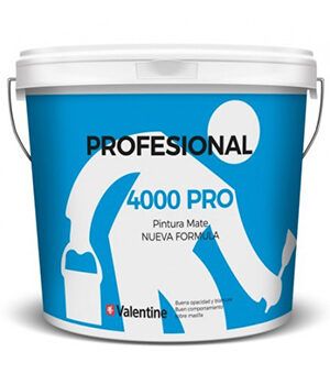 Pintura plastica valentine 4000 pro