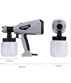 Pistola para pintar eléctrica