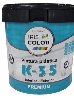 Pintura Plástica  Blanca Mate Interior Exterior