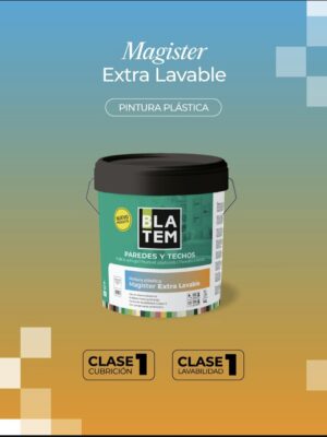 PINTURA PLASTICA EXTRA LAVABLE MAGISTER 14L